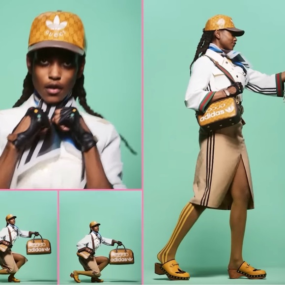 Gucci + Adidas RARE yellow and black horsebit wooden clogs SZ 39 🤌🔥⭐️⚡️👩‍🎤 - Picture 12 of 16